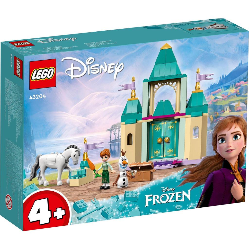 LEGO Disney Princess Анна и Веселый Замок Олафа 43204, Игрушка, Строительные блоки, Подарок, Замок, Принцесса, Для девочек, Возраст 4 года и старше