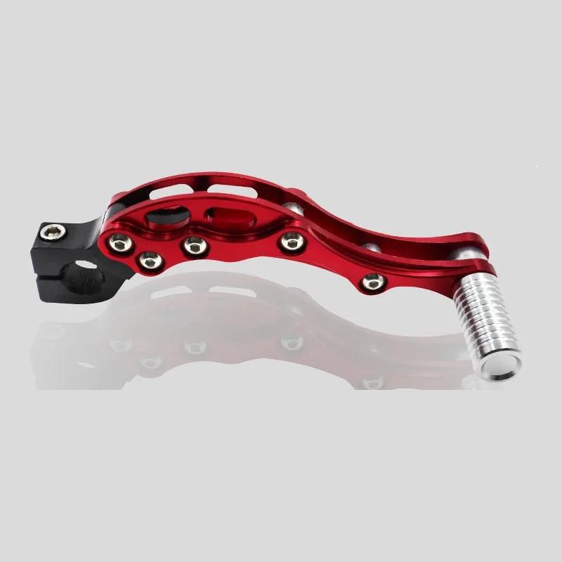 Алюминиевый рычаг кик-стартера двигателя мотоцикла с ЧПУ для Yamaha Honda 139QMB скутер JOG50/90/100 Fuxi 100CC Ghost Fire RSZ ZY100