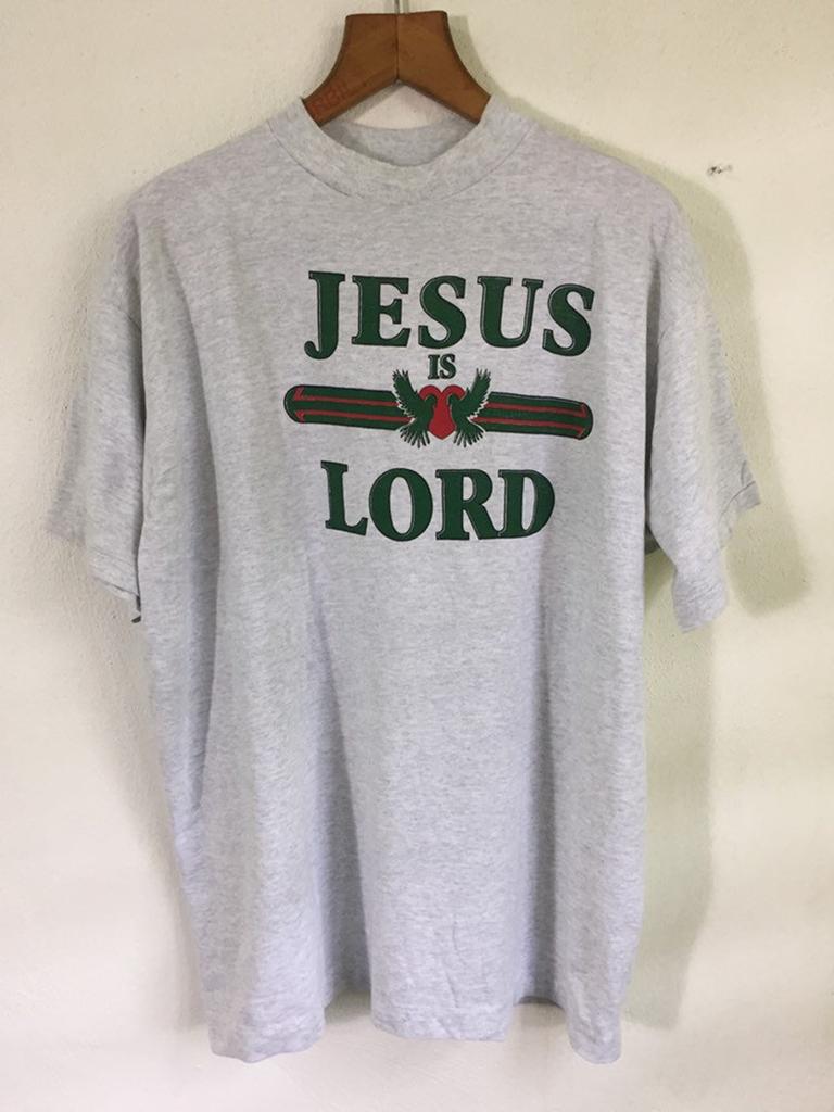 Vintage 90s Jesus Is Lord T Shirt XL Size