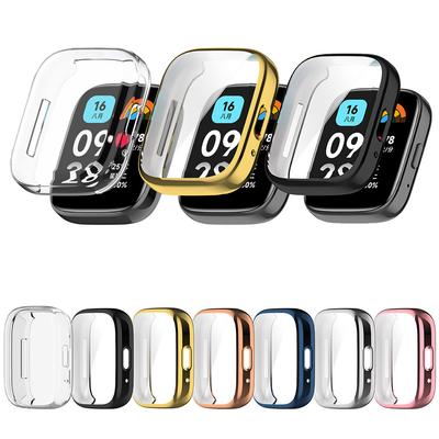 Силиконовый защитный чехол для Redmi Watch 3 Active ТПУ Защита экрана для Redmi watch3 lite Чехол Аксессуары Чехол-накладка
