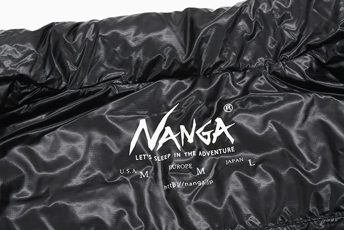 NANGA AERIAL DOWN VEST PACKABLE (L, ЧЕРНЫЙ)