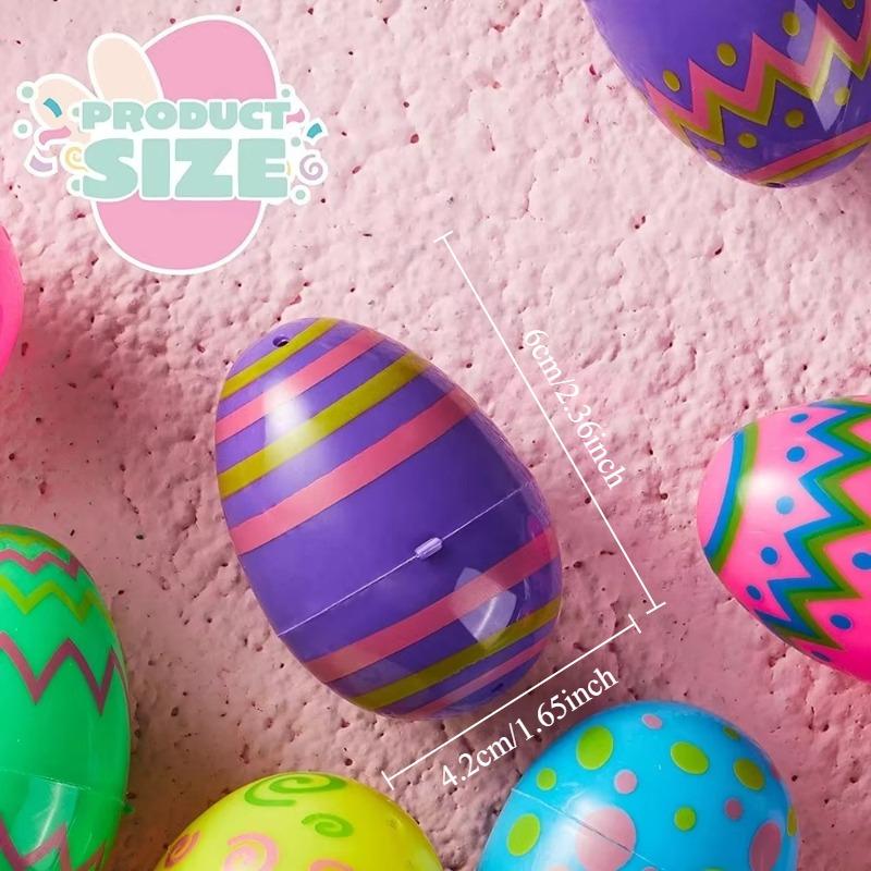 12 шт. Easter Eggs случайного цвета, съемные, наполненные подарками, скорлупа от яиц с динозаврами, призы для школьного карнавала, вечеринки, классного Egg Twister
