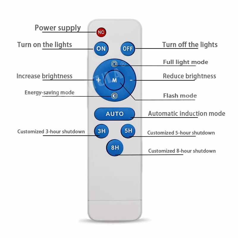 Светодиодный потолочный солнечный светильник IP67 водонепроницаемый и защищенный от насекомых для коридора, внутреннего потолочного освещения, 60 Вт, трехцветный солнечный светильник
