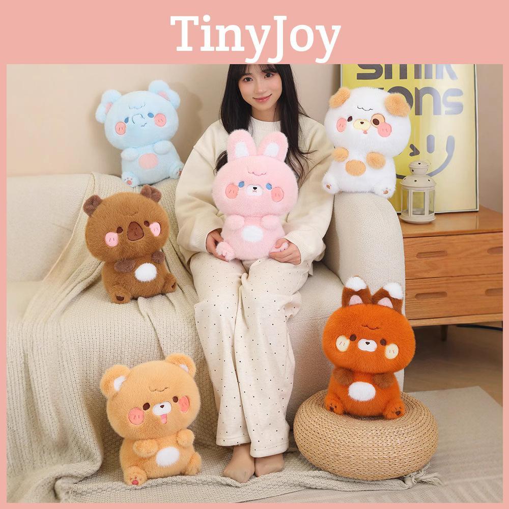 Кролики Капибары Слоны Собака Медведи Лиса Плюшевая Игрушка Кукла Украшение Подарок Детям