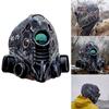 Новый Киберпанк Шлем Стимпанк Маска Фестиваль Призраков Стимпанк Робот Латексная Маска Головной Убор