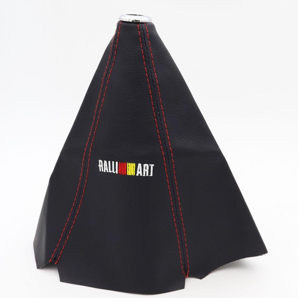 Пылезащитный чехол на ручку переключения передач из ПУ-кожи RALLART для автомобилей Mitsubishi