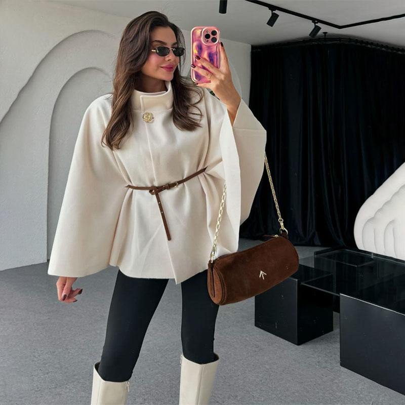 Женский плащ однобортный с рукавом «летучая мышь», тонкие новые пальто, повседневные свободные, офисные, женские, шикарные, элегантные, осенние, однотонные, модные куртки