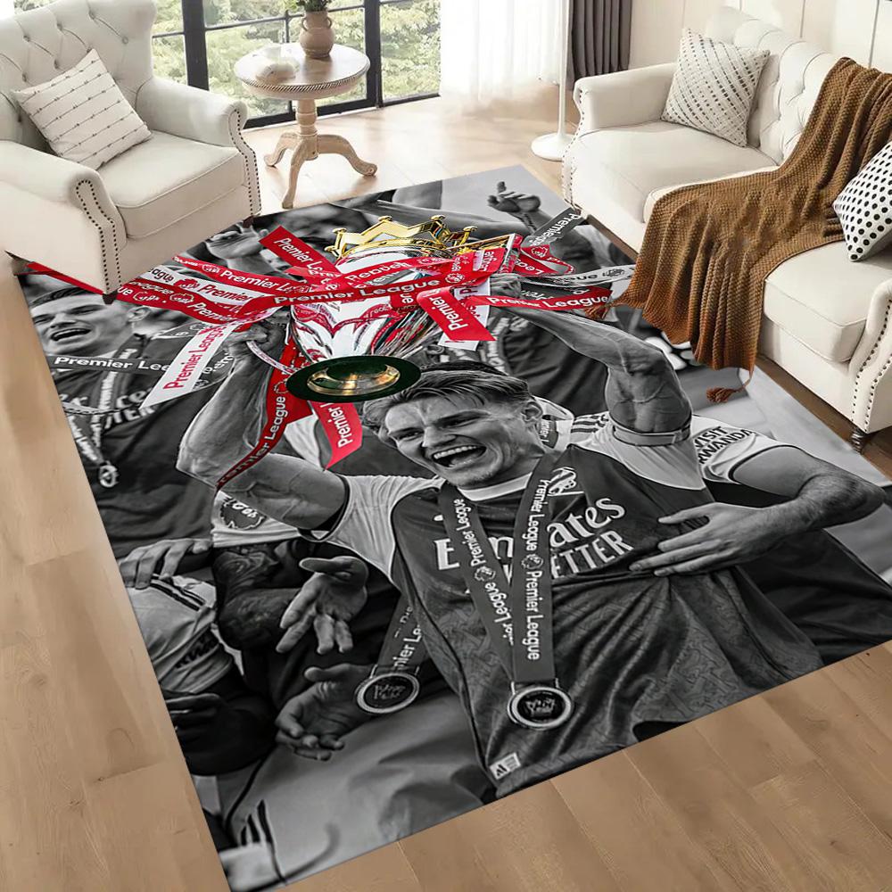 Arsenal Floor Rug Office Rug Design for Outdoor Entryway Dormitory Bedrooms Antislip Carpet Office home decor Perfect Gift for Women/Men