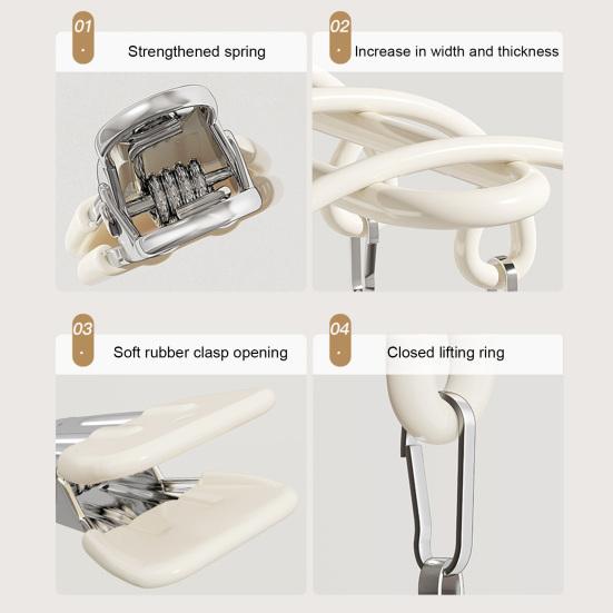 Ветрозащитная вешалка для одежды 20 прищепок вешалка для носков из нержавеющей стали сушилка для носков нижнего белья детской одежды подгузников полотенец