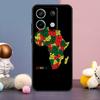 Чехол-карта Африки География Для Xiaomi Redmi Note 13 12 11 9 10 Pro 12S 11S 10S 9S Redmi 13 12 10C 12C 13C