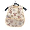 Adjustable Baby Bibs EVA Waterproof Lunch Feeding Bib Burp Cloths Cartoon Animal Children Apron