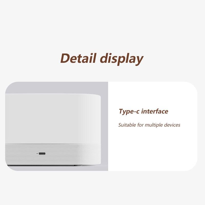 180ml USB Essential Oil Diffuser Simulation Flame Ultrasonic Humidifier Cool Mist Maker Fogger Led Essential Oil Flame Lamp Night Light