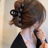 1 шт. Love Velvet Grab Clip Large Shark Headbridge Pin Back Head Plate Pin Hairbridge Детские аксессуары для волос Premium Sense