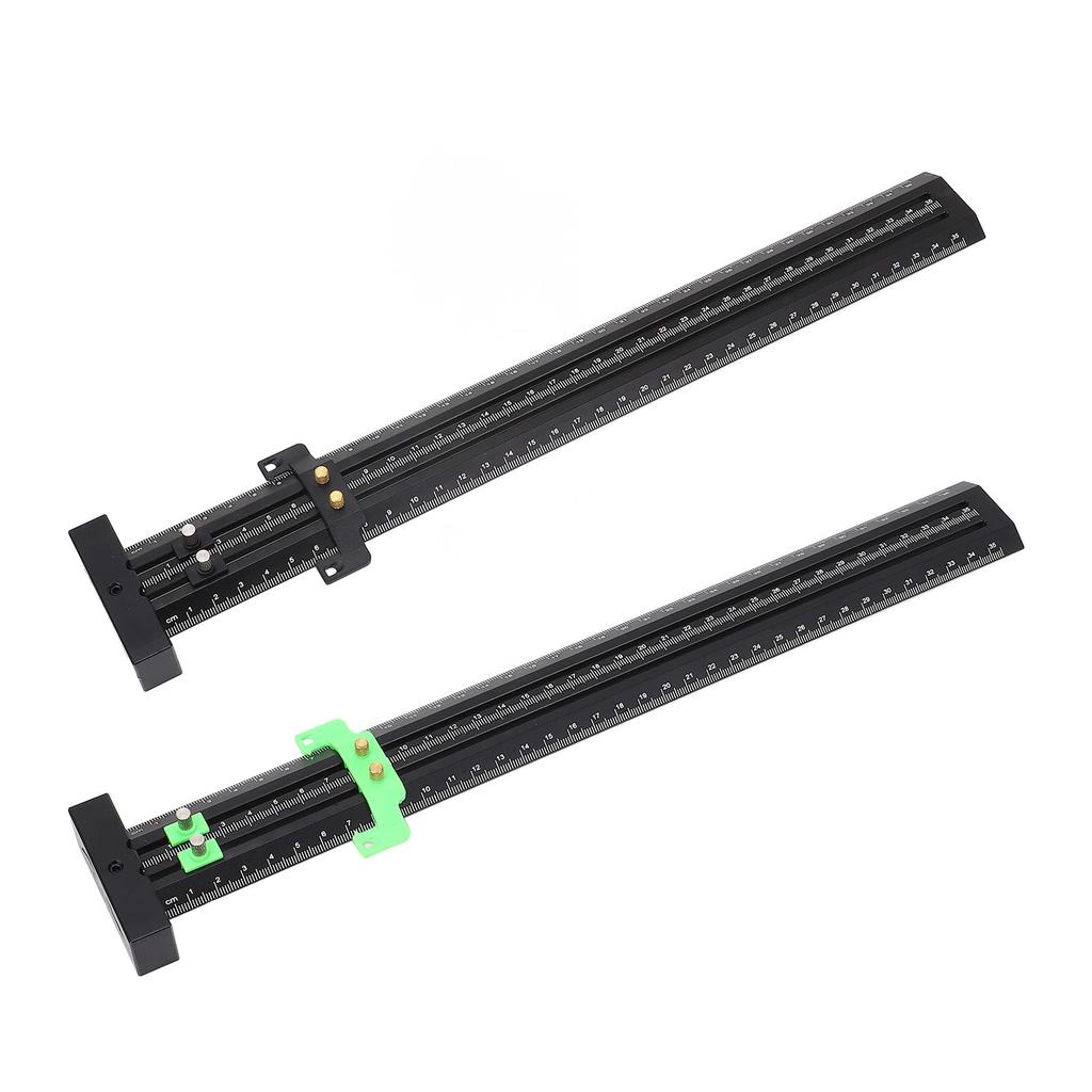 Т-образная линейка из металла, алюминиевого сплава, двойная игла, деревообрабатывающая линия, чертеж, параллельная вертикальная чертёжная линейка