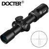 Docter 1.5-8X28 IR Hunting Air Rifle Scope Wire Rangefinder Reticle Mil Dot Reticle Riflescope Tactical Optical Sights