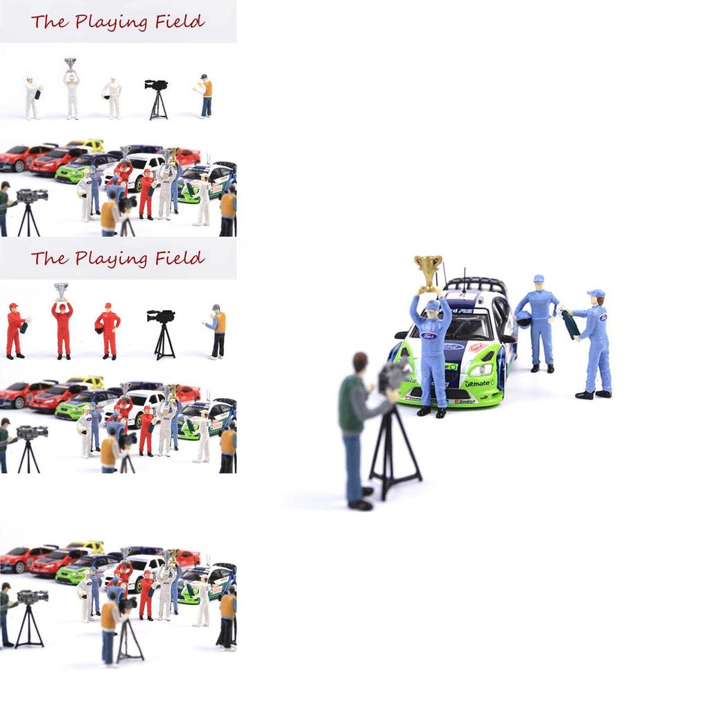Медаль гонки 164 Игровое поле Набор моделей-сценариев с двумя фигурками для Matchbox Tomy из высококачественного полимерного материала
