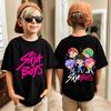 Новая футболка для мальчиков Saja Band Kids Kpop Охотники на демонов Фильм Футболка для мальчиков и девочек Y2K Fashio Повседневная Дышащая Удобная Спортивная футболка