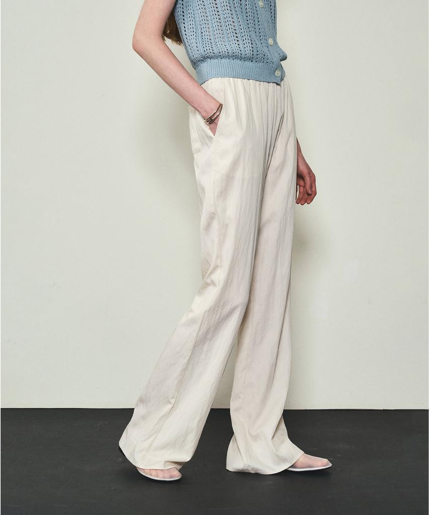 CITTA Summer Bootcut Pants_Ctb522(Cream)