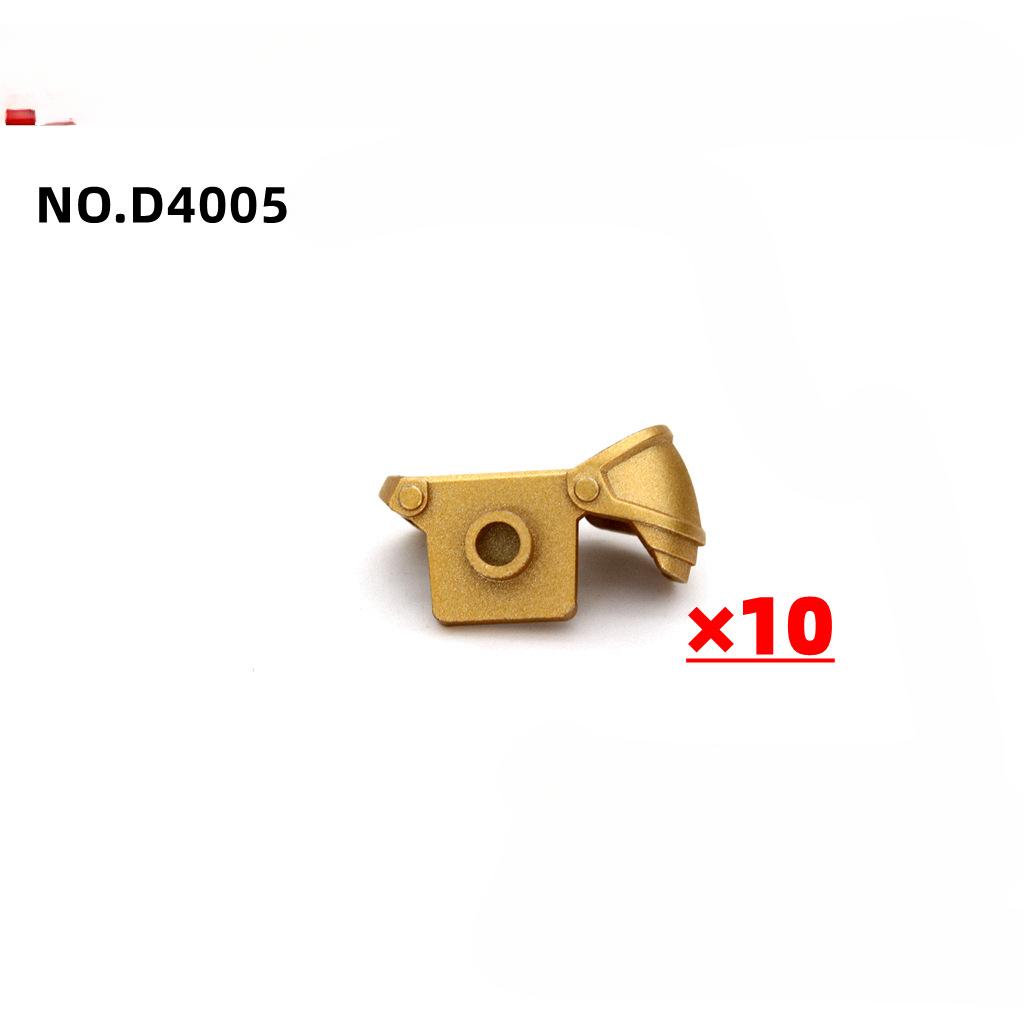 10pcs Medieval Soldier Shoulder Armor Accessories Building Blocks Children's Toys