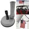 Car Suction Cup Flagpole Holder Rotatable Universal SUV RV Vehicle Auto Metal Flag