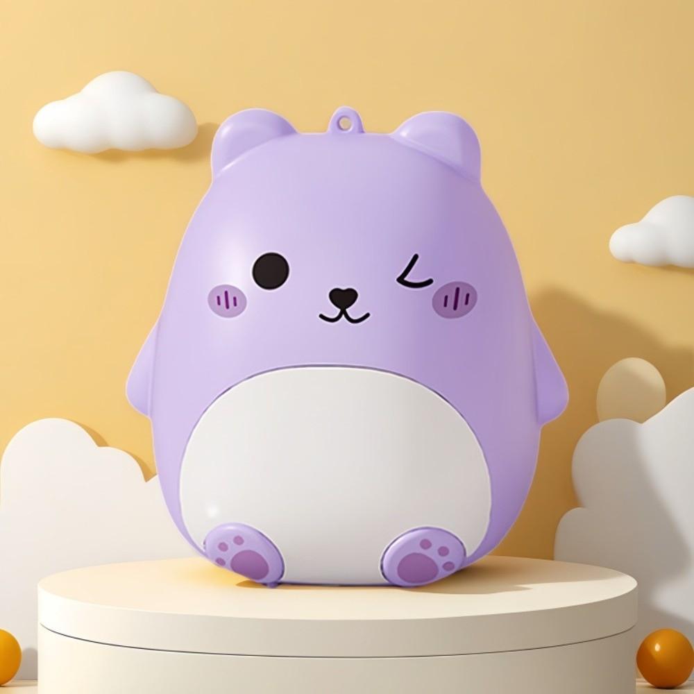 Cartoon Bear Drug Storage Case 5 Grids Mini Pill Organizer Portable Pill Dispenser Box for Travel
