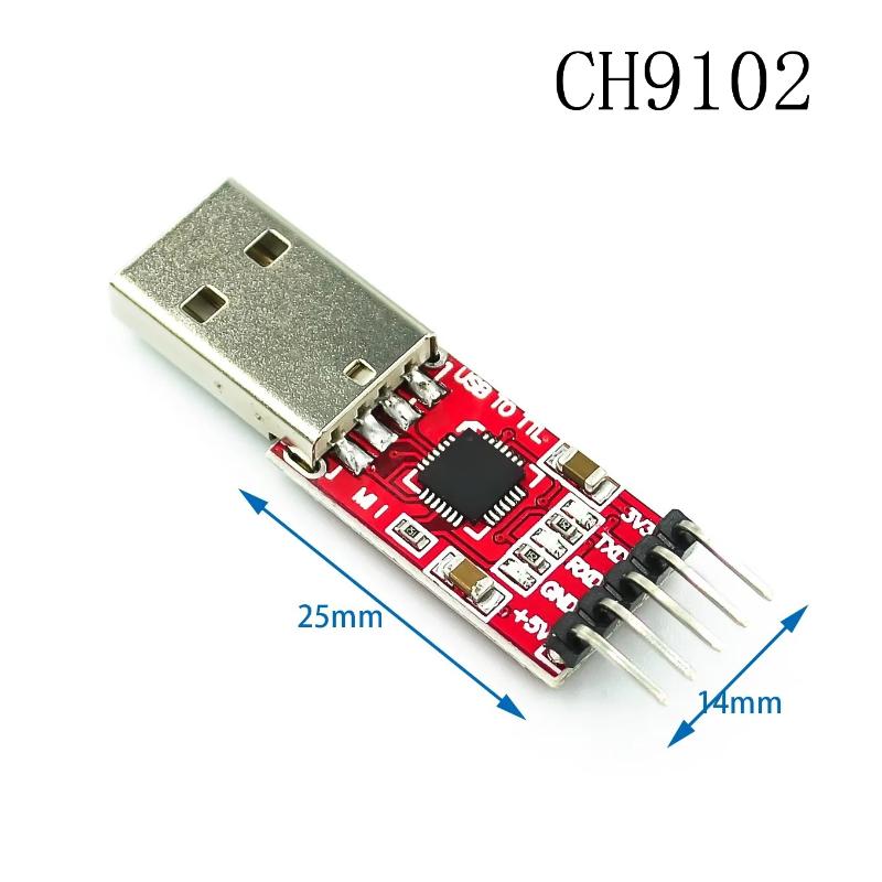 1 Set Usb To Serial Port Module Adapter Usb To Ttl Stc Downloader Uart Cp2102 Chip Module