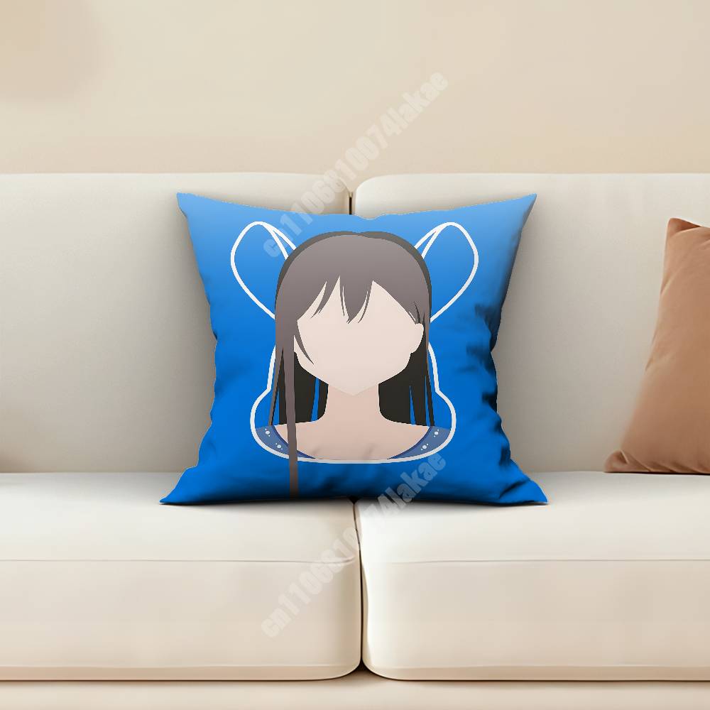 Bandori Tae Hanazono STARK Pillow Cover Sofa Couch Cushion Case Home Living Room Decoration