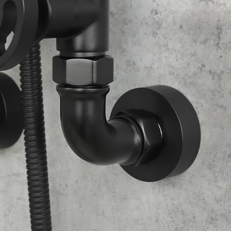 HERIOT 2 black shower faucet