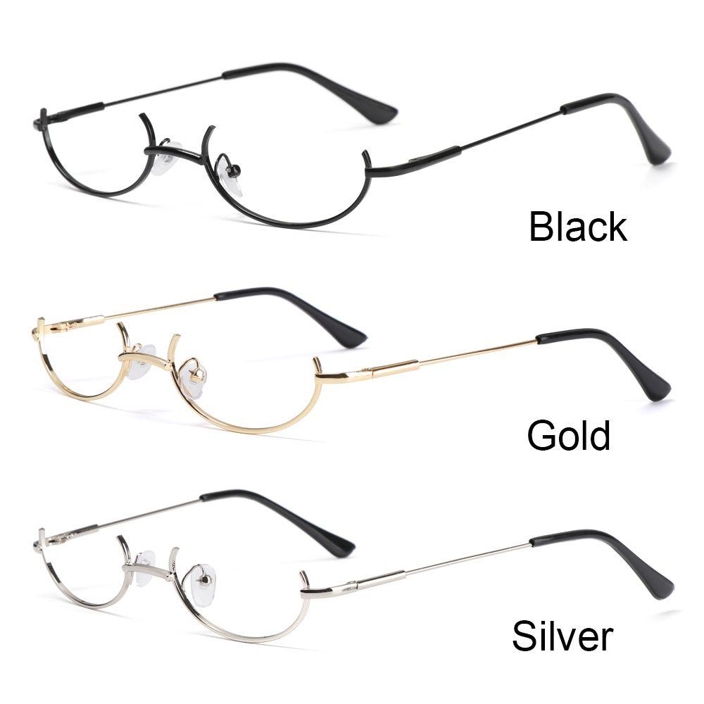 Fashion Metal Myopia Photography Eyeglasses Decoration Eyewear Glasses Frame Half Frames