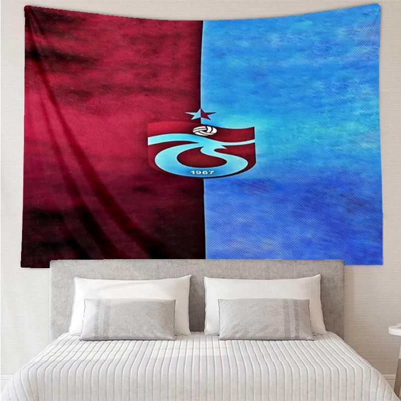 Turkish Football Club Emblem Tapestry Room Decoration Wall Hanging for Living Room Bedroom, dormitory, Birthday and Christmas gifts