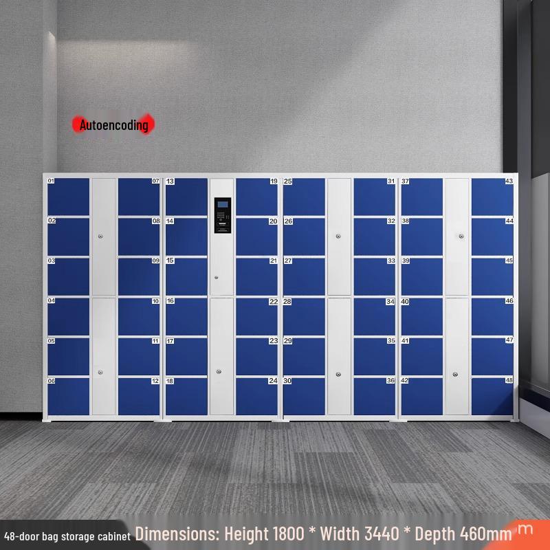Smart Facial Recognition Lockers for Shopping Malls, Supermarkets, Gyms, and Employee Changing Rooms