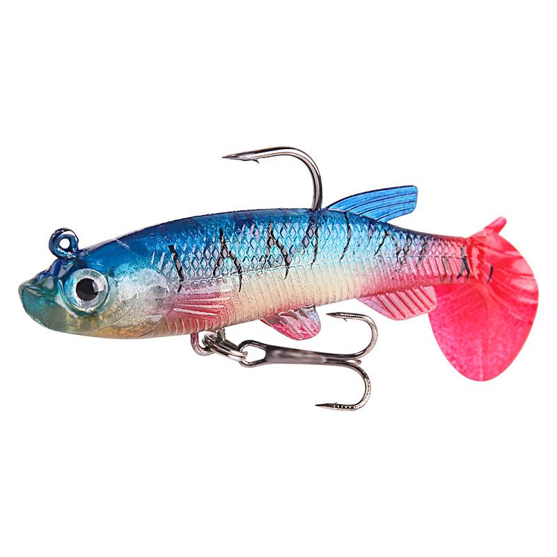 5PCS 8.5CM/13g Soft Bait Fishing Simulation Bait Simulation Bait