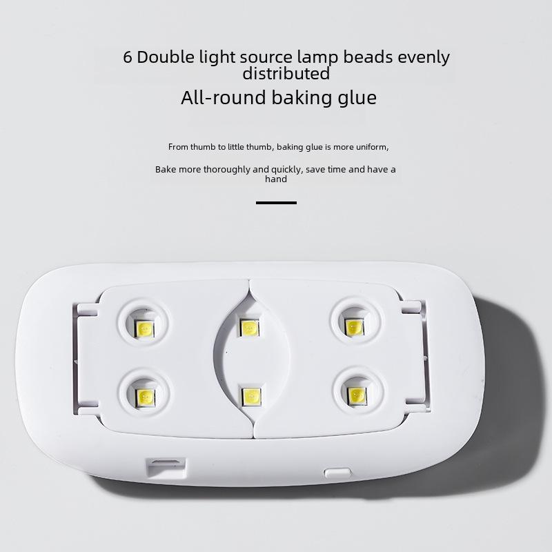 Складная УФ/светодиодная лампа для ногтей Sunshine Mini USB Therapy Light