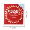 Струны для акустической гитары Струны для классической гитары Струны для гитары с фосфорно-бронзовым покрытием для профессиональных гитаристов