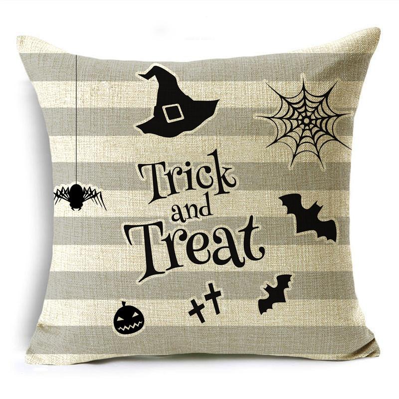 New Halloween Series Pillow Cover Festive Atmosphere Home Sofa Cushion Cover 40*40cm/45*45cm/50*50cm