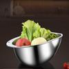 Stainless Steel Kitchen Colander Durable Stainless Steel Multi Use Kitchen Colander Food-Safe Mesh Sieve with Handle for Efficient Water Filtering