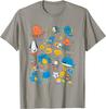 Cute Sea Animals Kids Children Ocean Creatures Clownfish TShirt