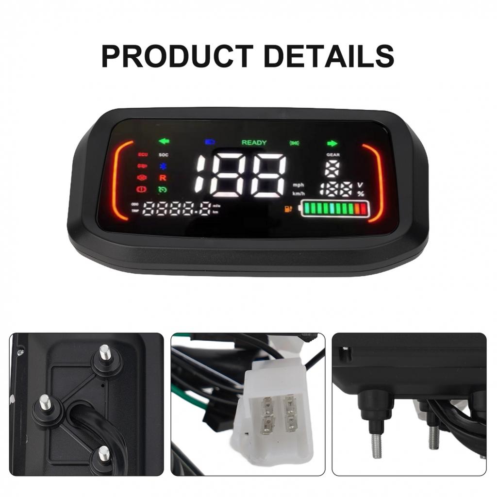 -20-150C LCD Display Meter 8V 60V 72V Electric Bicycle