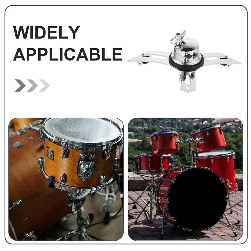Metal Tom Drum Mount Holder Easy Install Suspension Rim Mount for Performance Practice Display and Portable Drum Hardware