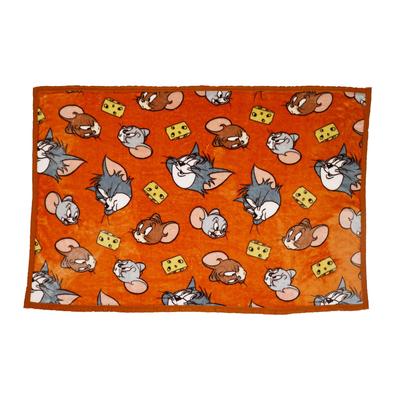 Том и Джерри Теплый Сыр Половина 140см В x 100см Зимний Продукт 4105059300 Одеяло, Прибл.. W, Милый, Пушистый, Стильный, Теплее, Номер