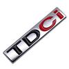 1fPc Metal TDCI Car Rear Trunk Badge Decal Letters Sticker For Ford S-MAX GALAXY Raptor Edge Fiesta Shelby EscapE FIGO KA