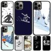 Чехол для телефона iPhone 17 Air 14 15 16 13 12 Max с изображением катания на лыжах, снега, сноуборда, лыж. Чехол для Apple iPhone 17 Air 11 Pro Max Plus SE2020