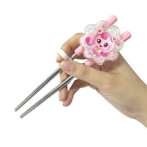 Reburn Sweet and Sour Catch Tiniping Noiseless Case+Proofed Chopsticks Set, Mixed Colors, Spoon+Chopsticks+Fork+Case, 1 Set, Korean Popular Tableware