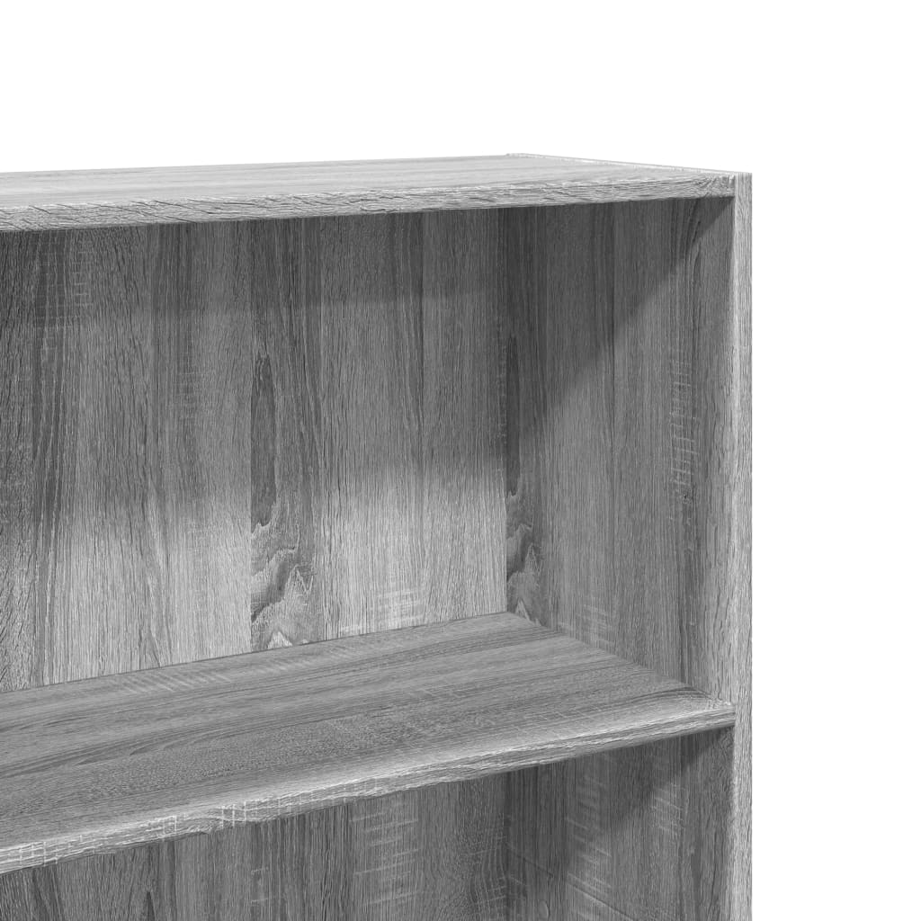 Bookshelf Grey Sonoma 60 x 30 x 152 cm Particleboard