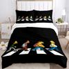 3Pcs Simpsons Abbey Road Bedding Sets For All Sizes New 3D Printed Bed Cover Comforter Duvet Cover Pillowcase Bedroom Decoration