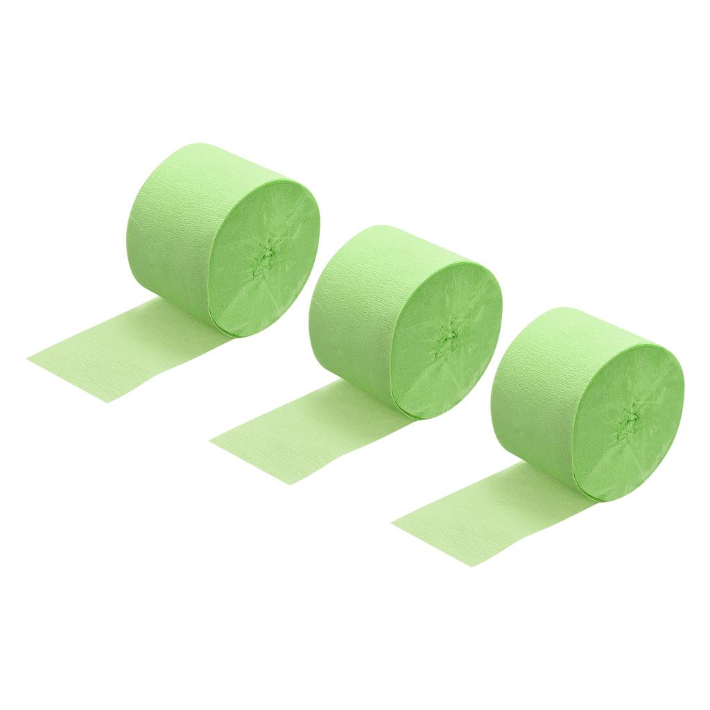 3/5pcs Crepe Paper Streamer Crepe Paper Decoration 82ft Long for Birthday Party Wedding Thanksgiving Christmas Decorations DIY