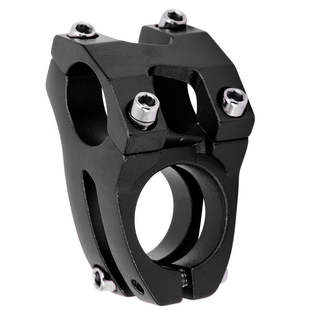 LUNJE 25.4x35MM Bike Handlebar Short Stem Riser Aluminum Alloy Bicycle Hollow Stem