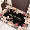 Retro Light Luxury Non-Slip Entrance Mats for Home & Bedroom
