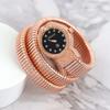 Unique Quartz Watch Snake Shaped Design Bracelet Gold Sliver Watch Women Luxury Bangle Watches Ladies Clock Girl AAA Watch Reloj