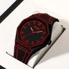 Trend Line Watch Comic Student Two Dimensional Quartz Watch Art Design Personality Watch Trend Watch